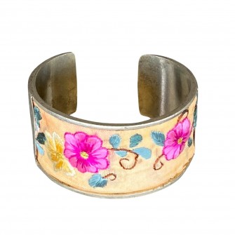 Bracelet Miao brodé large