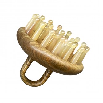 Brosse massage corne et...