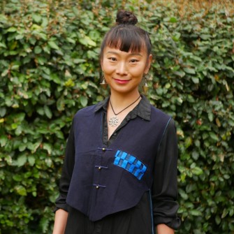 Gilet broderie Miao
