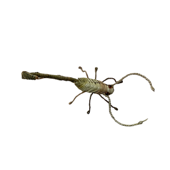 Scorpion paille tressée