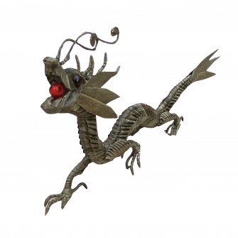 Dragon paille tressée