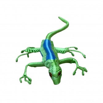 Lézard paille tressée