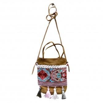 Sac à main broderie Miao