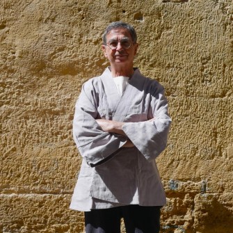 Kimono pour homme en ramie