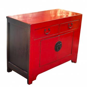 Buffet rouge style Qing