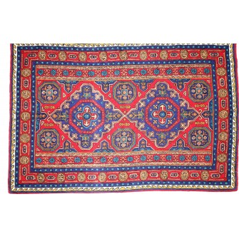 Tapis brodé Tibétain