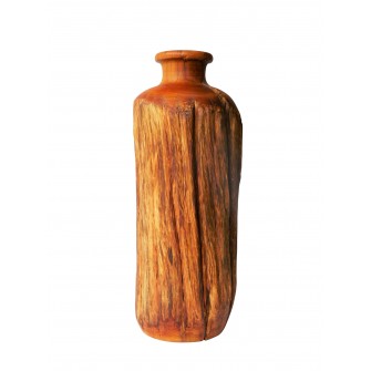 Vase en bois brut