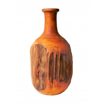 Vase en bois brut