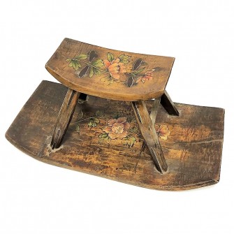 Tabouret à bascule pour enfant