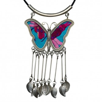 Pendentif en argent et...