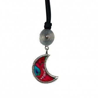 Pendentif en argent et...