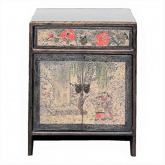 Cabinet peint du Gansu