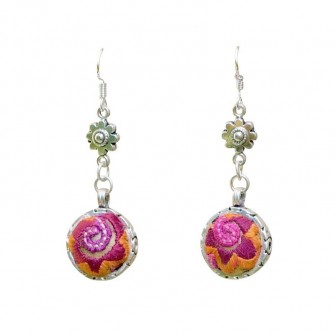 Boucles d'oreille en argent...