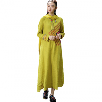 Robe jaune (taille M)