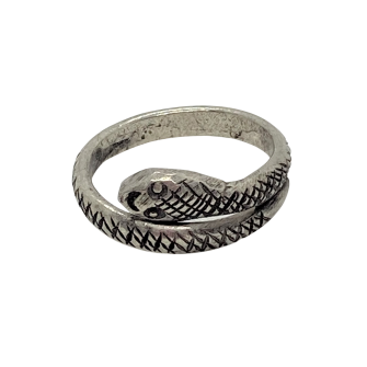 Bague Serpent en argent Miao