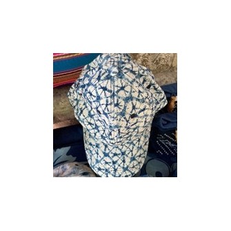 Casquette en batik