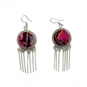 Boucles d'oreilles rondes...