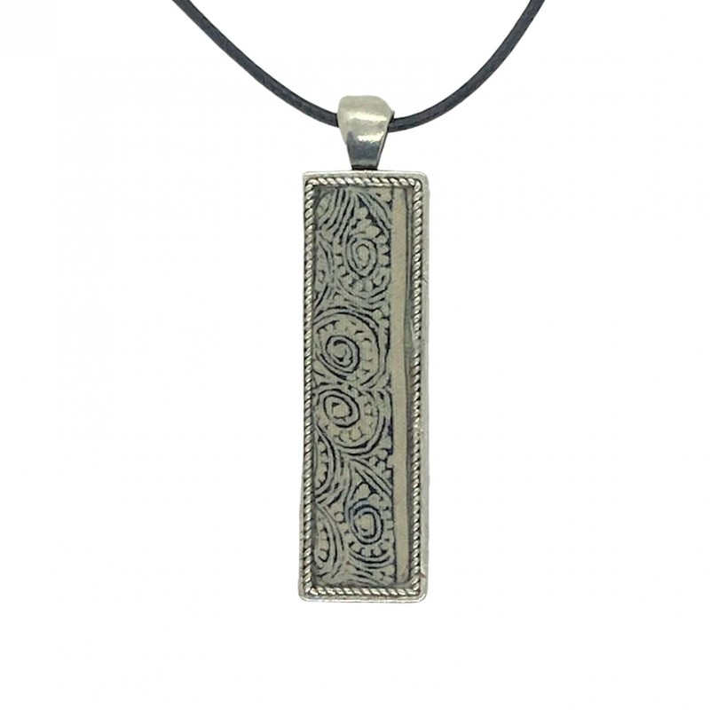 Pendentif En Améthyste Naturelle 10x8mm Sur Chaîne Argent 925 - Pierre Violette Facettée, Guérison Spirituelle, Chakra - Cadeau Bijou Pour Femme Et Homme