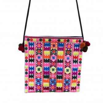 Sac broderie Miao fait-main