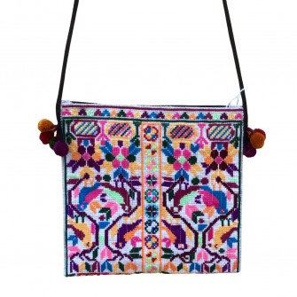 Sac broderie Miao fait-main