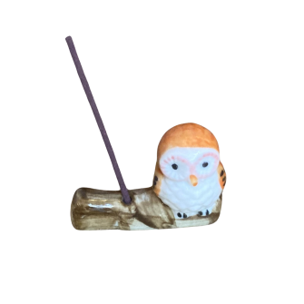 Porte-encens Chouette ou Chat