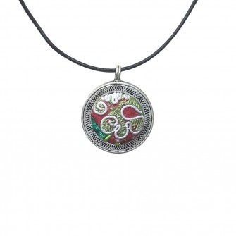 Petit pendentif Miao rond...