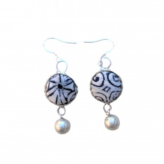 Boucles d'oreilles Perle en...