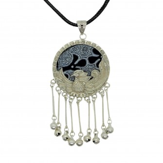 Pendentif Phénix batik Miao