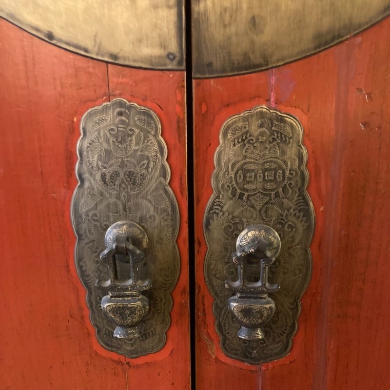 Meuble Chinois : Armoire de mariage de Ning Bo - Trésors de Chine