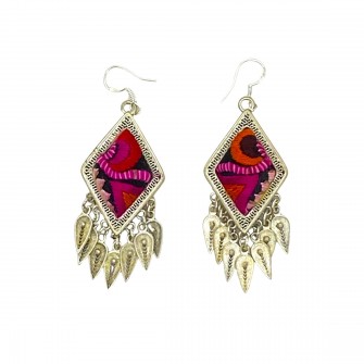 Boucles d'oreilles Miao...
