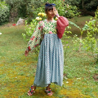 Robe déco Fleurs et Cerises