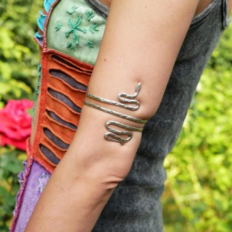 Bracelet de bras serpent