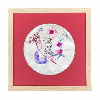 Broderie Mandarin (rouge)