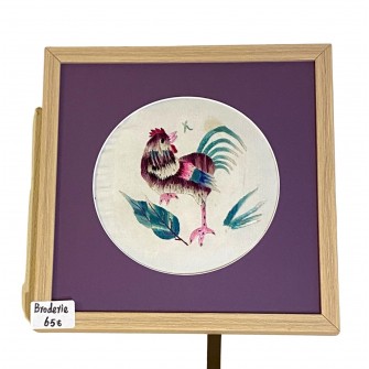 Broderie Coq (violet)