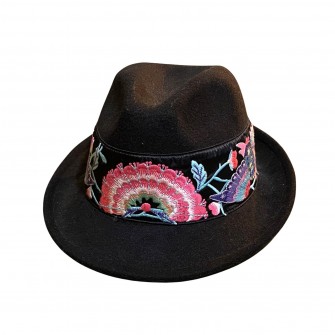 Chapeau Panama avec ruban...