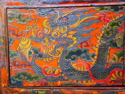 Cabinet tibétain